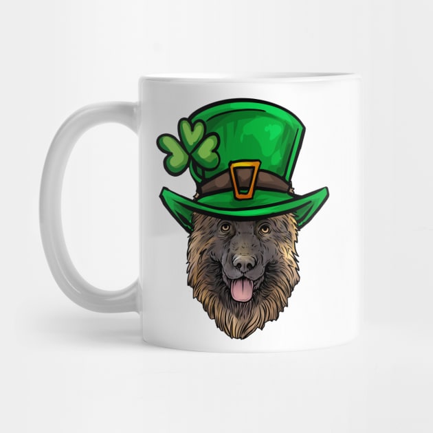 St Patricks Day German Shepherd by whyitsme